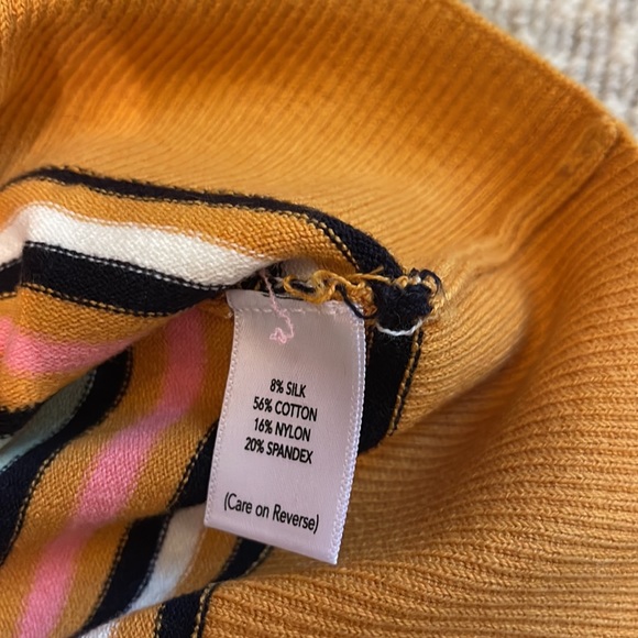 JoosTricot Striped crewneck long sleeve sweater, M - Picture 5 of 7